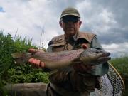 Chalk stream Brown trout May Matjaz